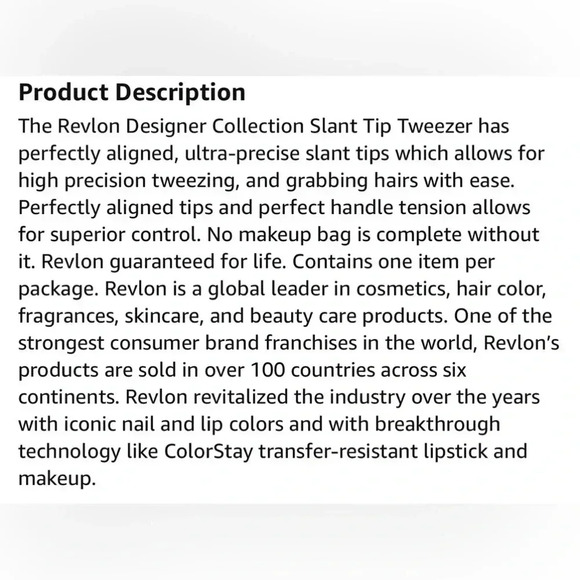 FREE 🆕Designer Slant  Tweezer - Picture 5 of 16